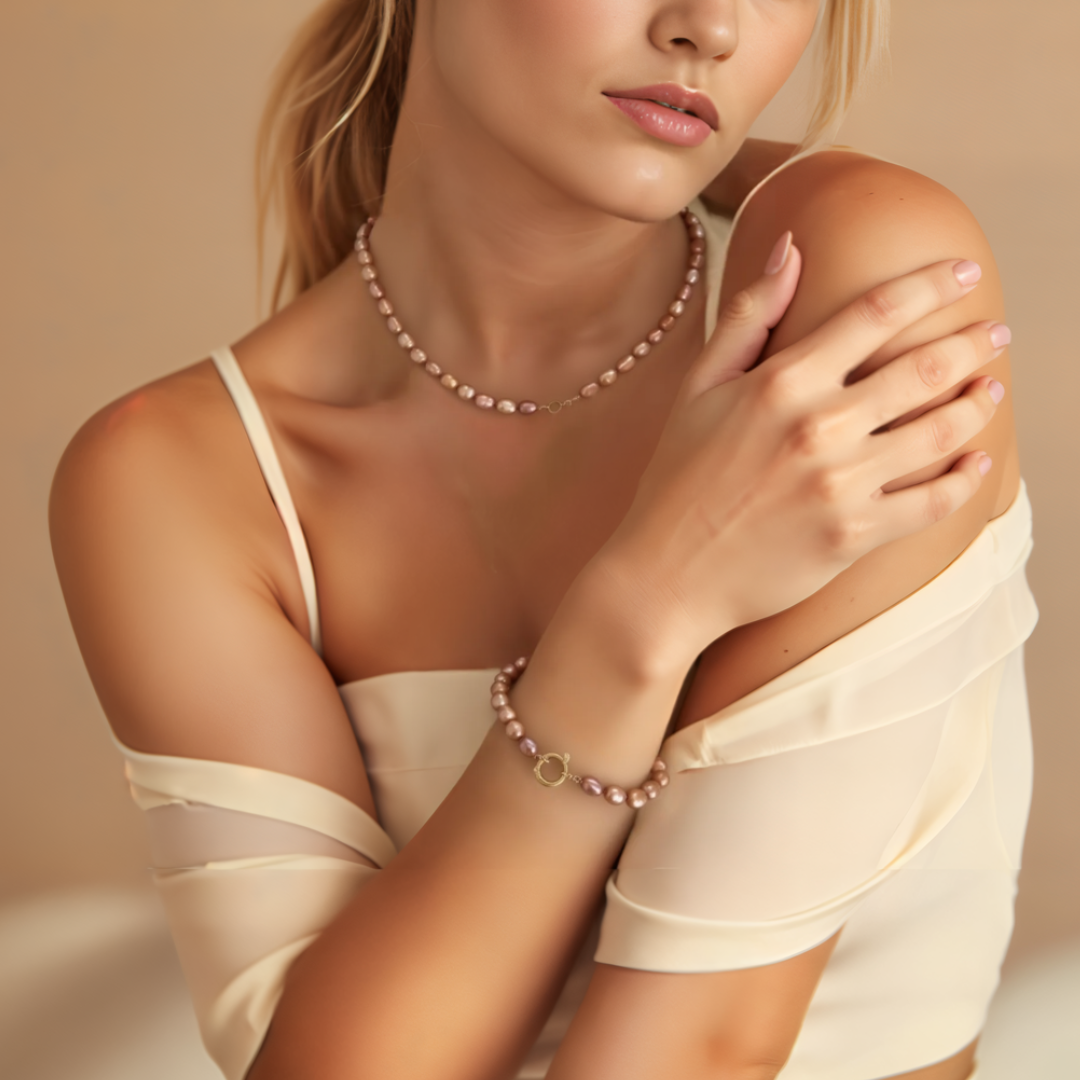 Maeve | gekleurde parelarmband