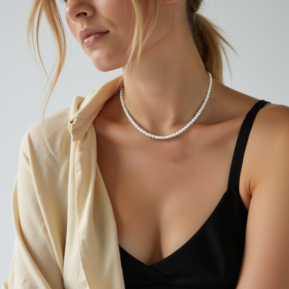 Isae | fijne parelketting