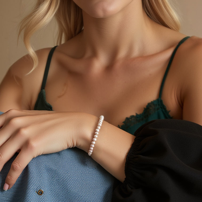 Maeve | gekleurde parelarmband