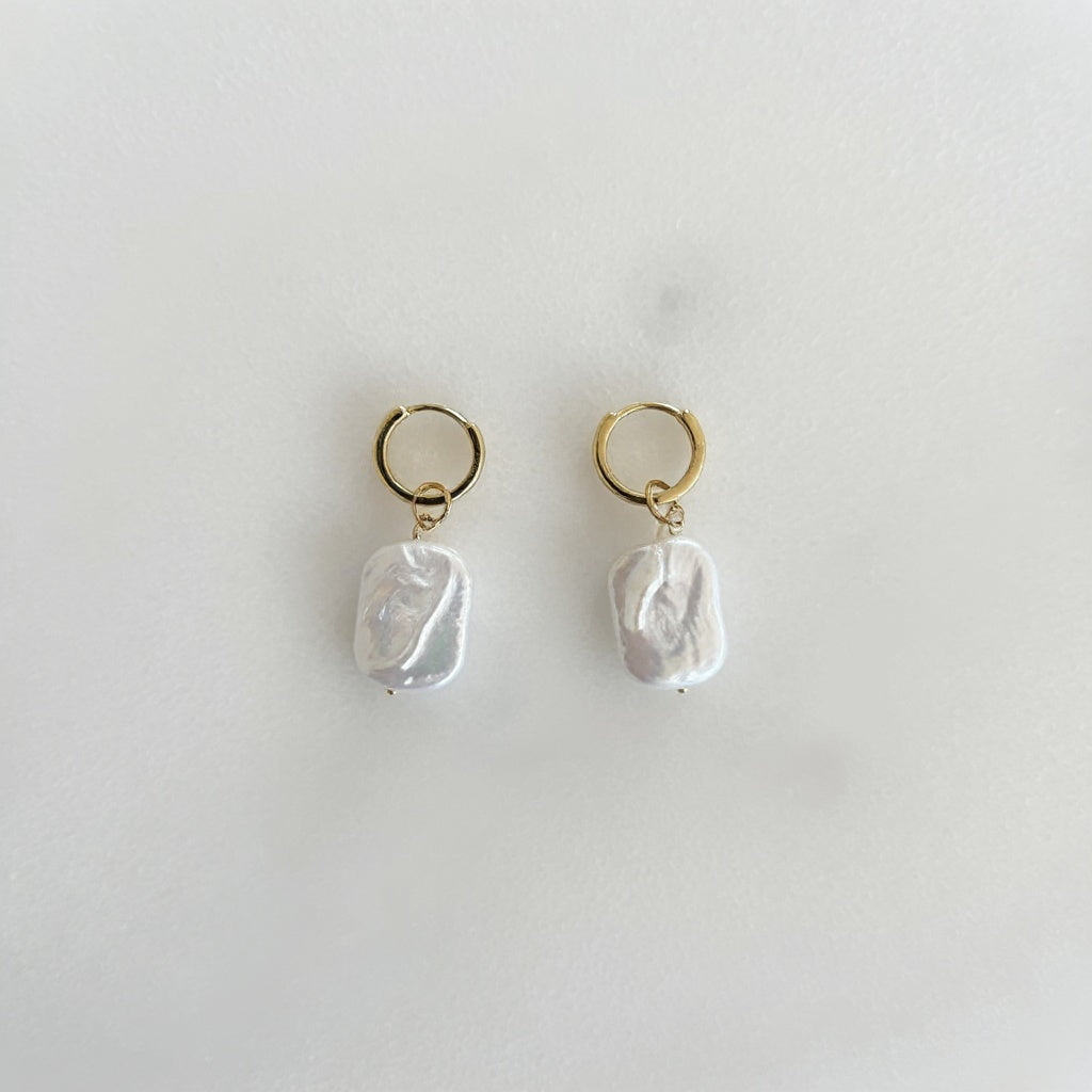 Aurelia | parel oorbellen