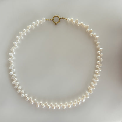 Lune | druppel parelketting